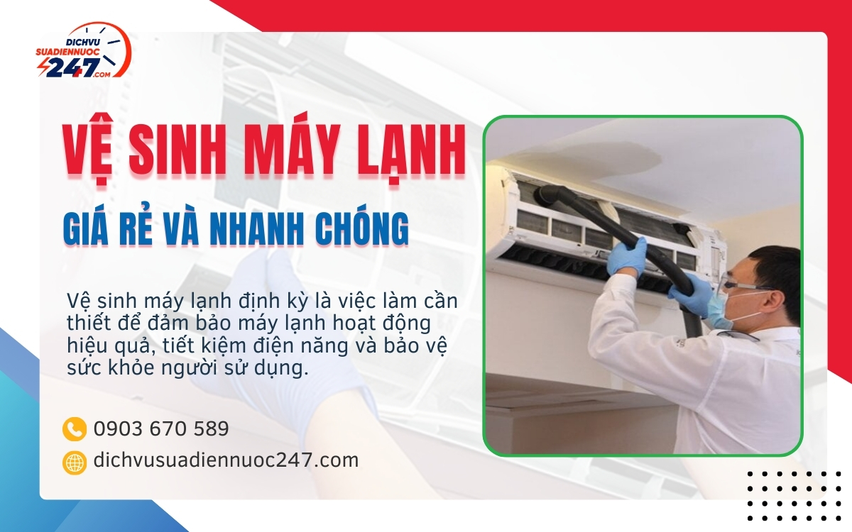 Dịch Vụ Vệ Sinh Máy Lạnh Giá Rẻ Và Nhanh Chóng