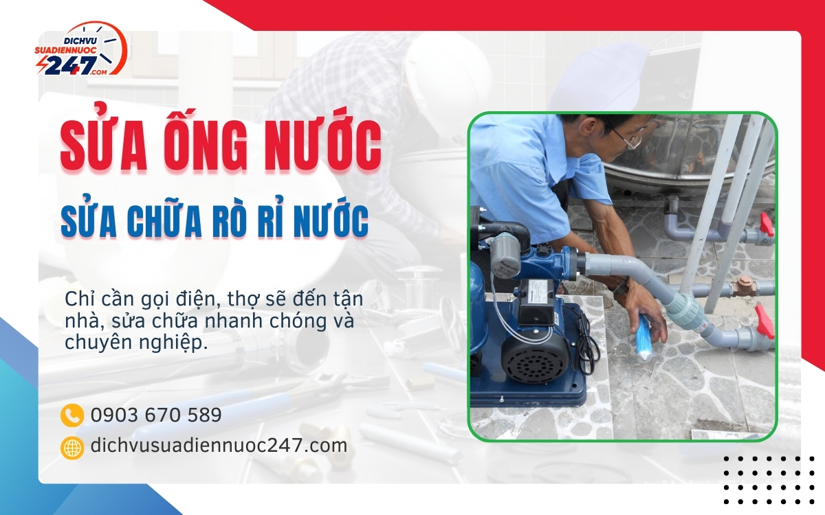 Sửa Ống Nước Chuyên Nghiệp | Sửa Chữa Rò Rỉ Nước